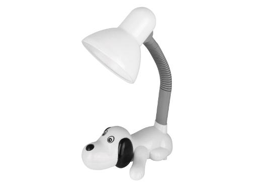 Изображение товара Лампа настольная CAMELION KD-387 C01 белая Собачка