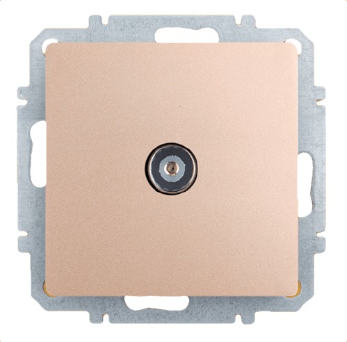 

Розетка Zakru Za215408 Золото