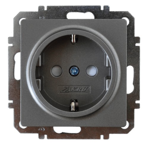 

Розетка Zakru Za215410 Черный
