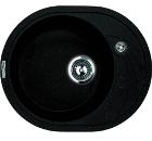 Изображение товара Мойка кухонная LAVA E1.LAV черный металлик, установка сверху