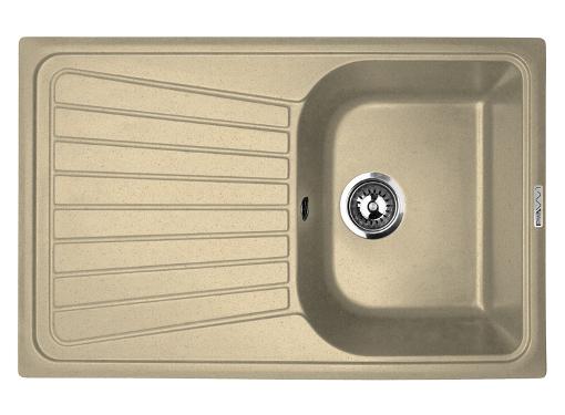 Изображение товара Кухонная мойка LAVA L3.CAM camel сафари с одной чашей и крылом