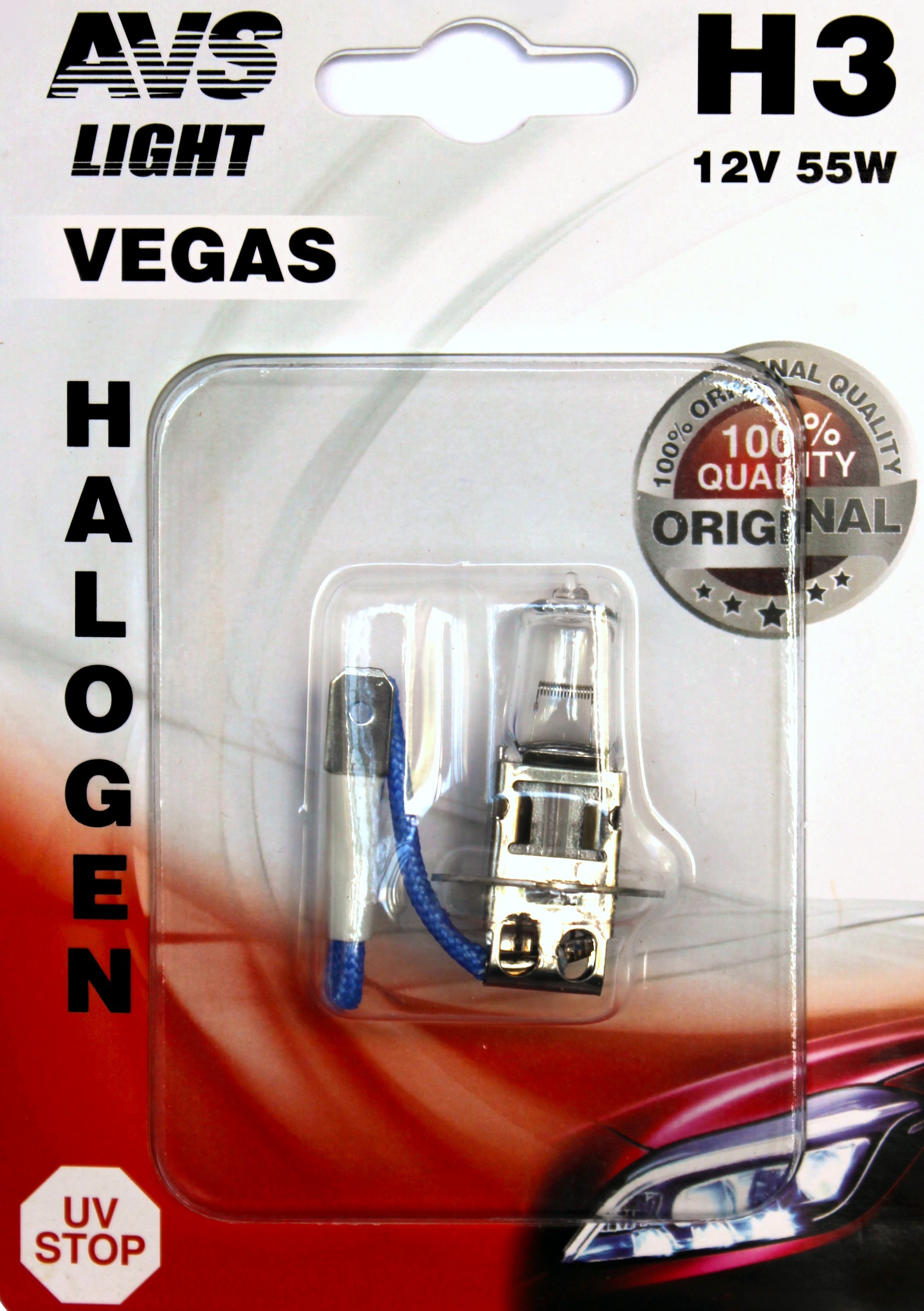 

Лампа автомобильная Avs Vegas h3 12v 55w (бл.)