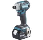 Изображение товара Гайковерт аккумуляторный Makita DTD170RFE с бесщеточным двигателем Изображение товара Гайковерт аккумуляторный Makita DTD170RFE с бесщеточным двигателем