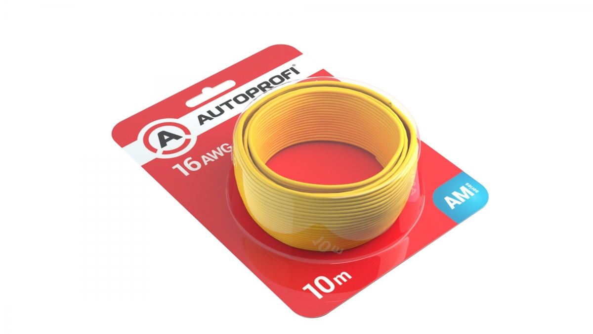 

Провод Autoprofi Apw 166, Желтый, Apw 166