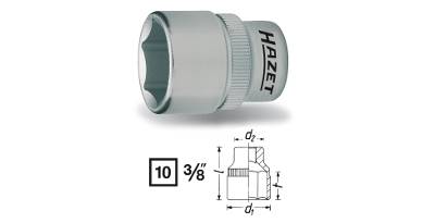   HAZET  8, S 3/8'' (880-8)