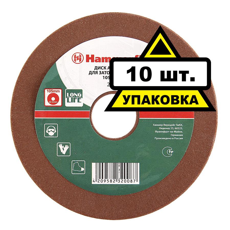 

Круг заточной Hammer 232-008 Коробка (10шт.)