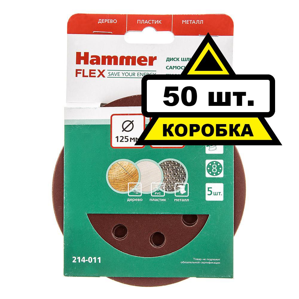 

Круг шлиф. самосцепляющийся Hammer 125мм p320 8отв.