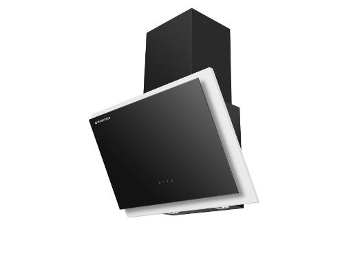 Изображение товара Кухонная вытяжка MAUNFELD TOWER TOUCH 60 белое стекло, наклонная, сенсорное управление