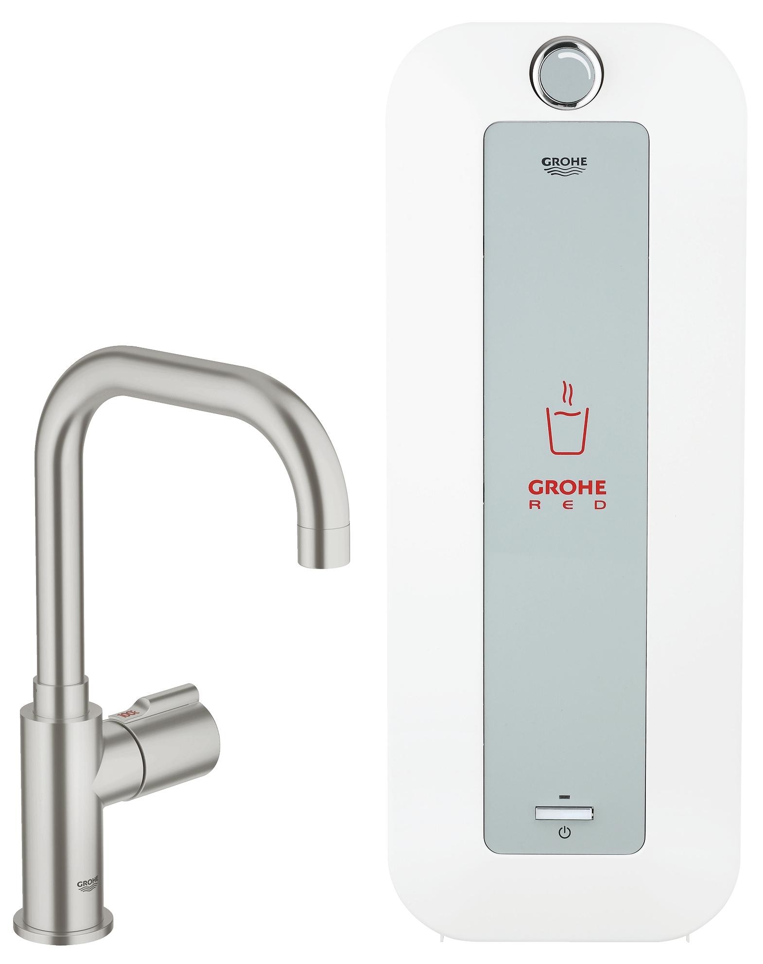 Смеситель для кухни Grohe Red 30157dc0 grohe grohe германия одна ручки смесителя для кухни носик смеситель для кухни низких стандартных интерфейсов европейских 32842000 3 минуты