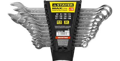 Ключ гаечный STAYER 27085-H12 (8 - 24 мм)