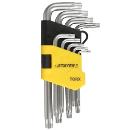 Изображение товара Набор ключей TORX STAYER 2743-H9 9 шт. сталь для монтажных и демонтажных работ