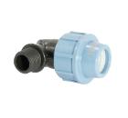 Отвод UNIPUMP TM 265009 90 с наруж. резьбой ф40х1''