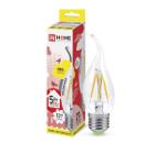 Изображение товара Светодиодная лампа ASD IN HOME свеча на ветру 5 Вт 230 В E27 3000K 450 Лм