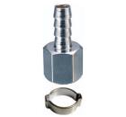 Изображение товара Переходник FUBAG 180250 1/4''F на елочку 6 мм с обжимным кольцом