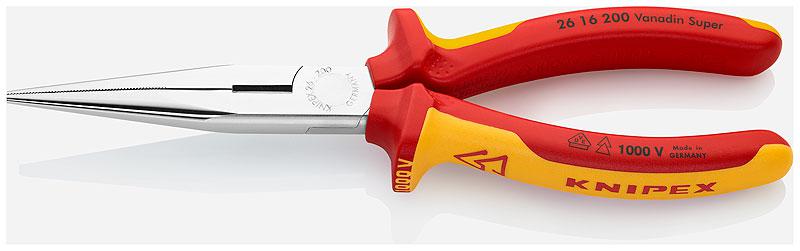 

Круглогубцы Knipex Kn-2616200tbk, Kn-2616200tbk