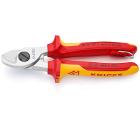 Изображение товара Кабелерез KNIPEX KN-9516165TBK профессиональный для резки кабелей 165 мм