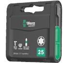 Изображение товара Набор бит WERA T25 25мм WE-057775 для TORX® с кейсом и алмазным покрытием