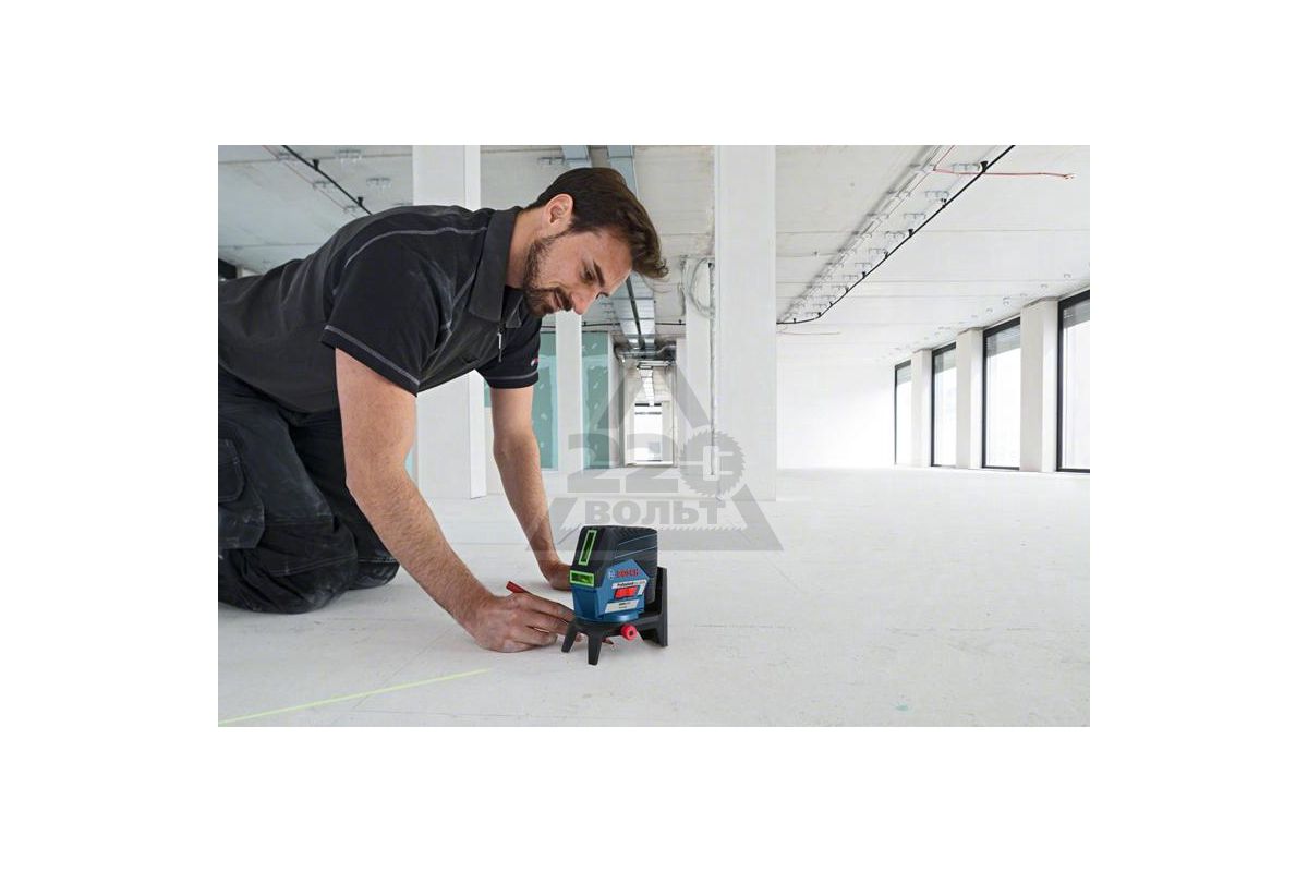 лазерный уровень BOSCH GCL 2-15G+RM1+BM3