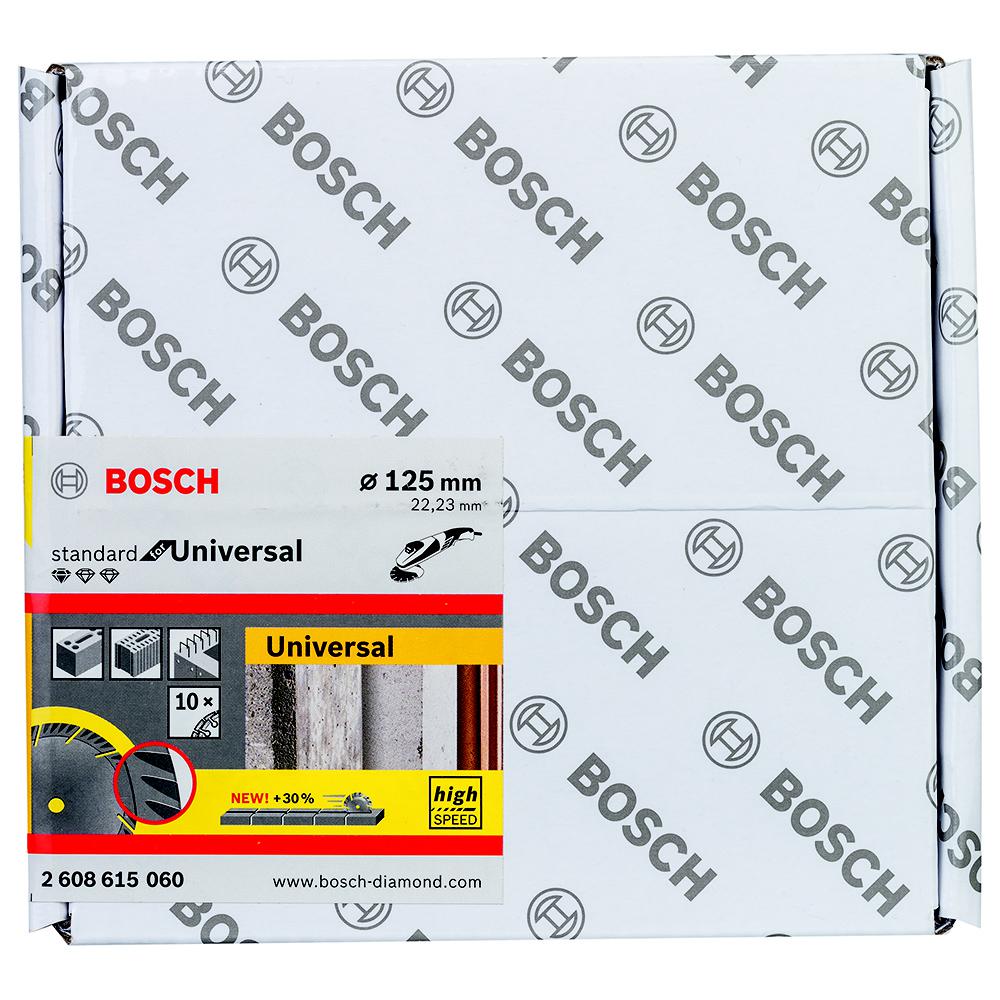 

Круг алмазный Bosch (2608615060) Ф125х22мм универсальный, (2608615060) Ф125х22мм универсальный