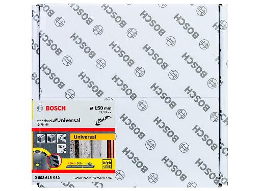 Изображение товара Круг алмазный BOSCH 2608615062 Ф150х22мм для резки бетона и кирпича