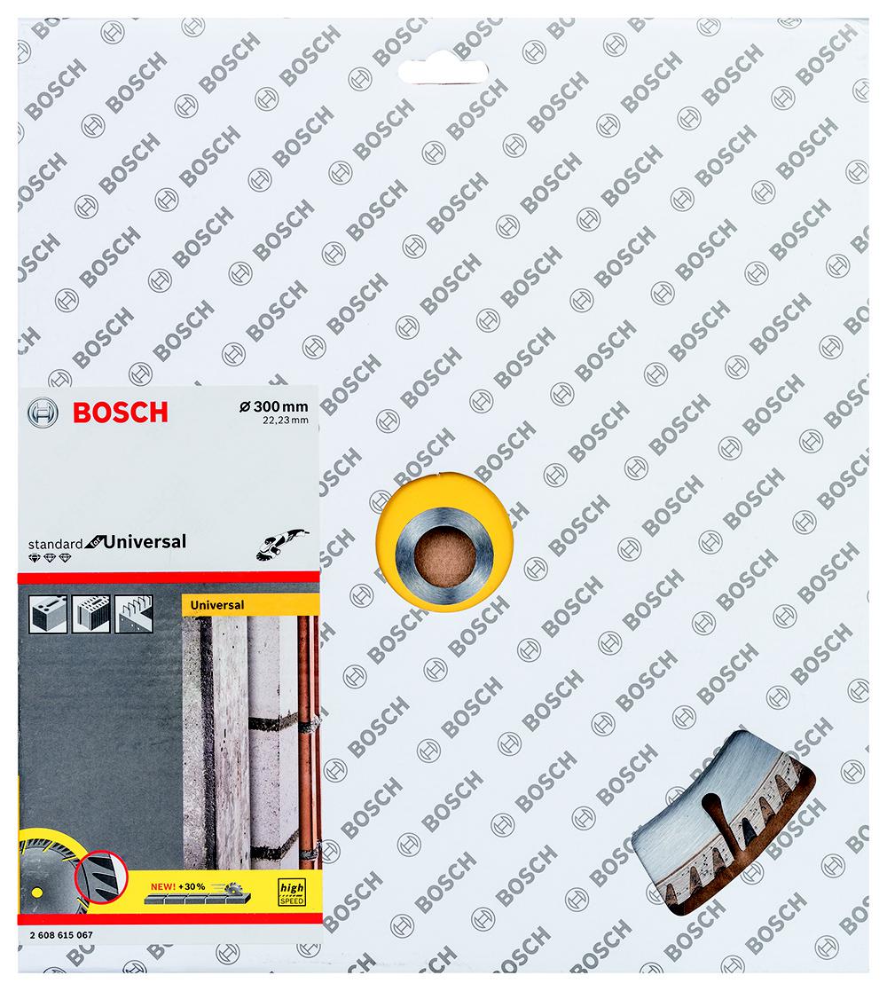 

Круг алмазный Bosch (2608615067) Ф300х22мм универсальный, (2608615067) Ф300х22мм универсальный