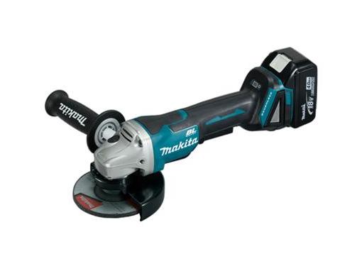Машина шлифовальная угловая аккумуляторная makita dga508rme. Смотреть фото Машина шлифовальная угловая аккумуляторная makita dga508rme. Смотреть картинку Машина шлифовальная угловая аккумуляторная makita dga508rme. Картинка про Машина шлифовальная угловая аккумуляторная makita dga508rme. Фото Машина шлифовальная угловая аккумуляторная makita dga508rme