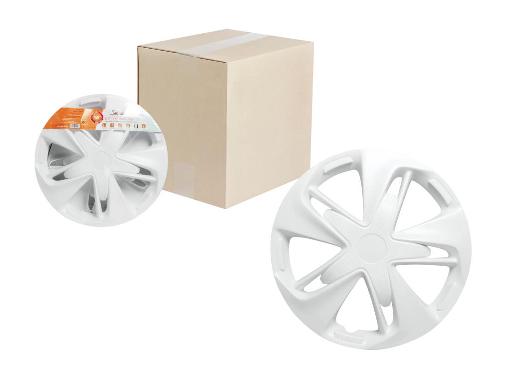 Изображение товара Колпаки на колёса AIRLINE AWCC-16-03 16 дюймов белый карбон