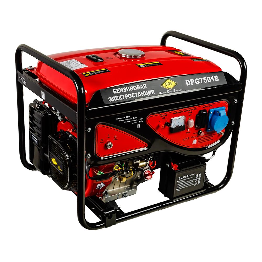 

Бензиновый генератор Dde Dpg7501e
