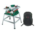 Изображение товара Набор BOSCH Станок циркулярный PTS 10 (0 603 B03 400) + рюкзак Green (1619G45200)