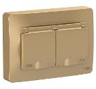 Изображение товара Розетка Schneider Electric BLNRS441124 Blanca двухместная с заземлением