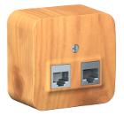 Изображение товара Розетка компьютерная RJ45 категория 5e Blanca Ясень Schneider Electric