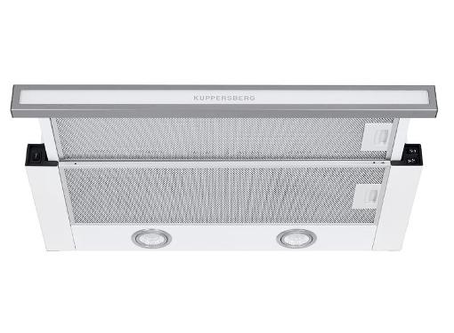 Изображение товара Кухонная вытяжка KUPPERSBERG SLIMLUX II 60 BGL встроенная, 550 м3/ч, белый