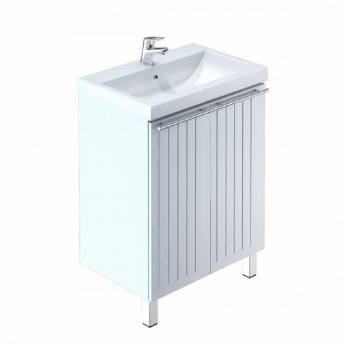 Тумба для ванной комнаты с раковиной Milardo Amu60w2m95+0016000u28