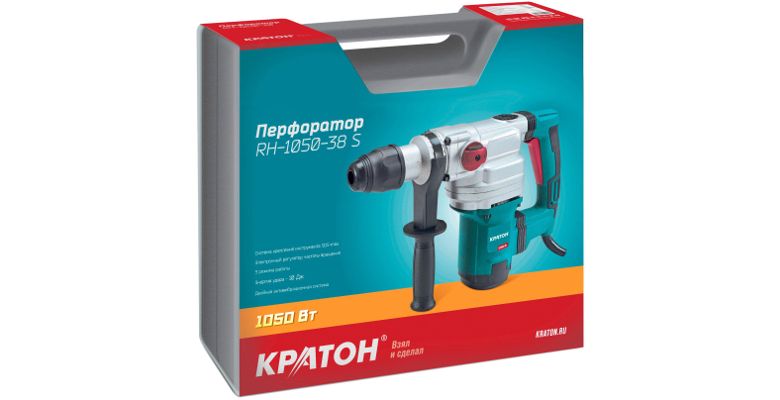 Перфоратор КРАТОН RH-1050-38S