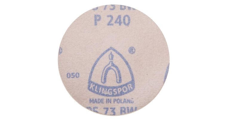 Круг шлиф. самосцепляющийся KLINGSPOR 125мм P240 без отв.