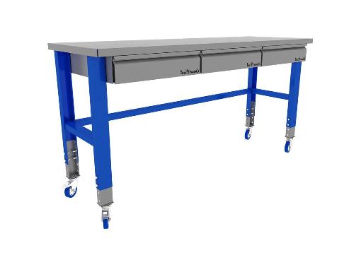 Изображение товара Промышленный слесарный стол ВЕРСТАКОФФ 115013 700х2000х1000 мм с нагрузкой 700 кг