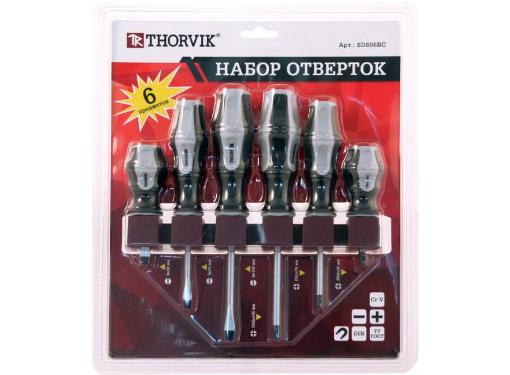 Изображение товара Набор отверток THORVIK SDS06BC