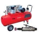 Компрессор FUBAG B5200B/200 СТ4 + Шлиф. машина GL103