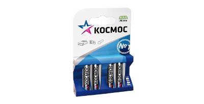 Батарейка КОСМОС KOCLR64BL_classic Тип: AA (LR6) (Кол-во в уп. 4шт.)
