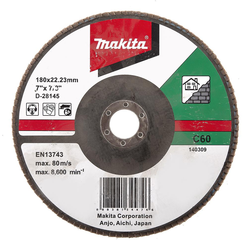 фото Круг лепестковый торцевой (клт) makita d-28145