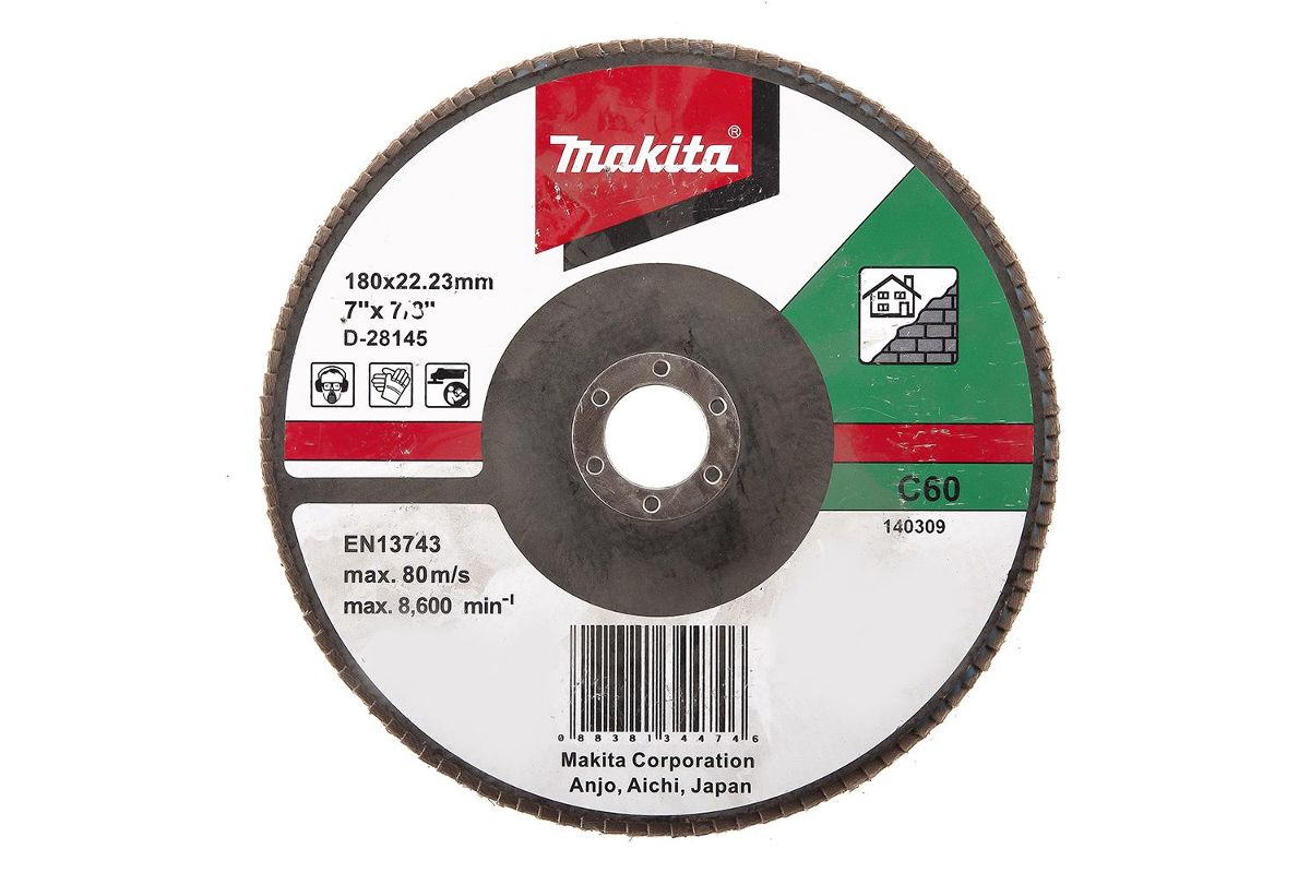 Круг Лепестковый Торцевой (КЛТ) Makita D-28145 - цена, фото - купить в  Москве, СПб и РФ