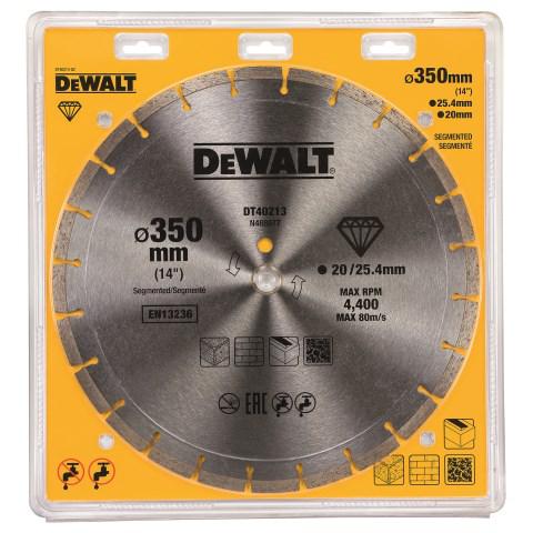 

Круг алмазный Dewalt Ф350х25.4мм универсальный (dt40213-qz, Ф350х25.4мм универсальный (dt40213-qz)