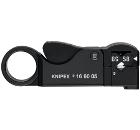 Изображение товара Стриппер KNIPEX KN-166005SB для коаксиальных кабелей с регулировкой