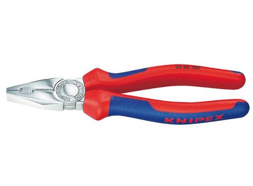 Изображение товара Пассатижи KNIPEX KN-0305140 комбинированные закаленные 140 мм для слесарных работ
