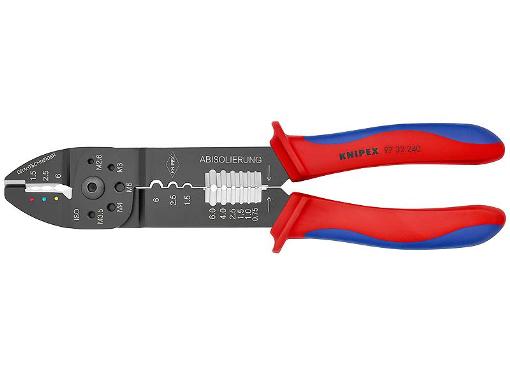 Изображение товара Клещи KNIPEX KN-9732240 зажимные для опрессовки и резки кабелей, 240 мм
