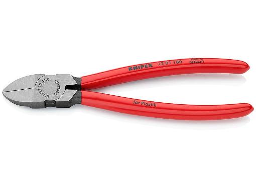 Изображение товара Кусачки KNIPEX KN-7201180 для пластмассы 180 мм