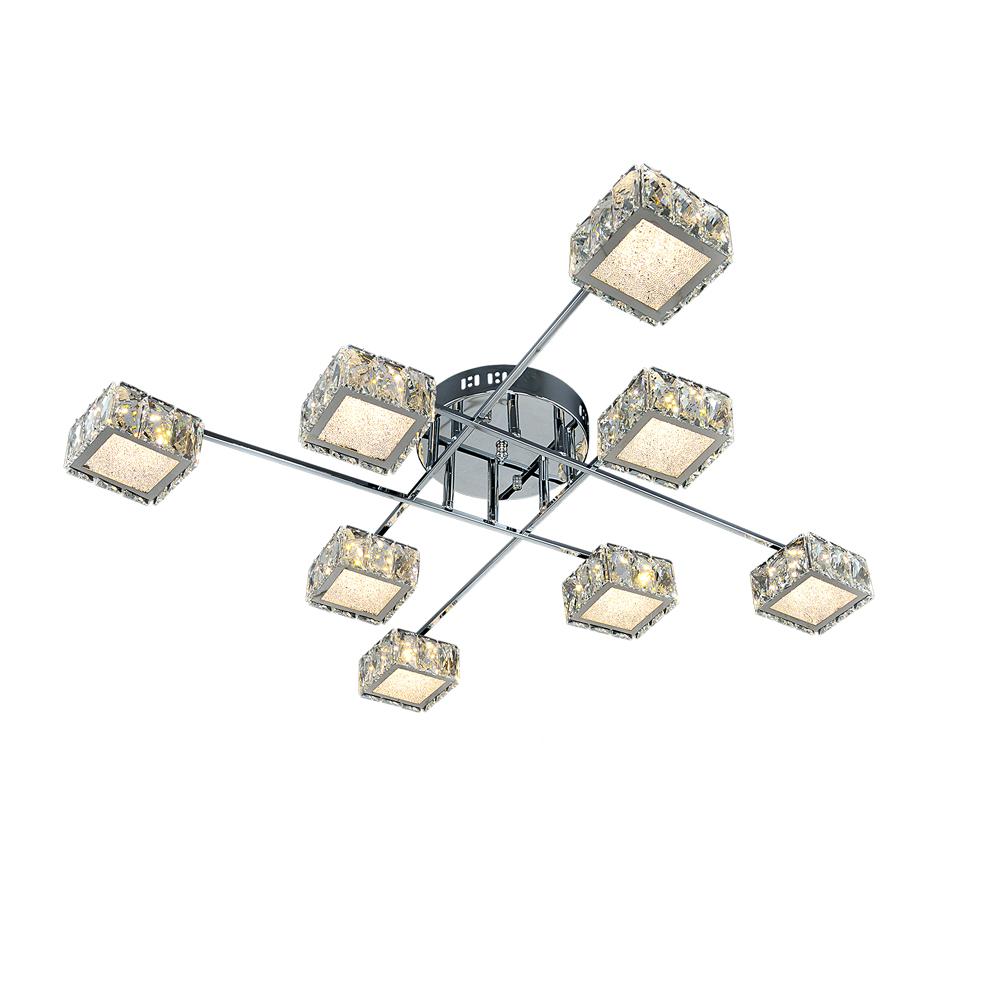 

Люстра МАКСИСВЕТ Геометрия 1-1692-8-cr y led