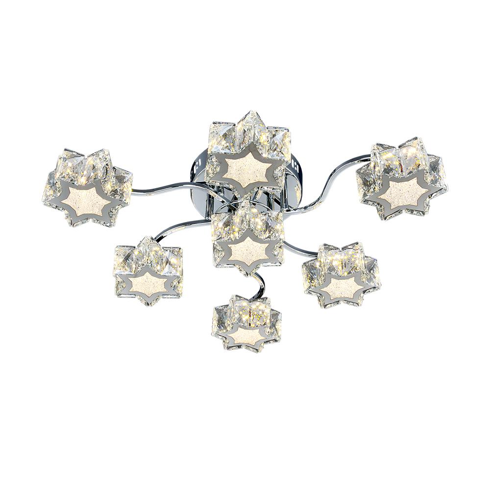 

Люстра МАКСИСВЕТ Геометрия 1-1693-7-cr y led