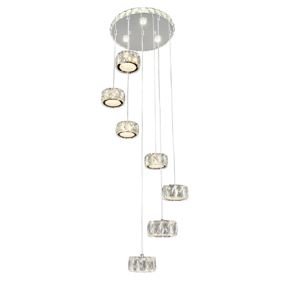 

Люстра МАКСИСВЕТ Геометрия 2-1694-7-cr y led