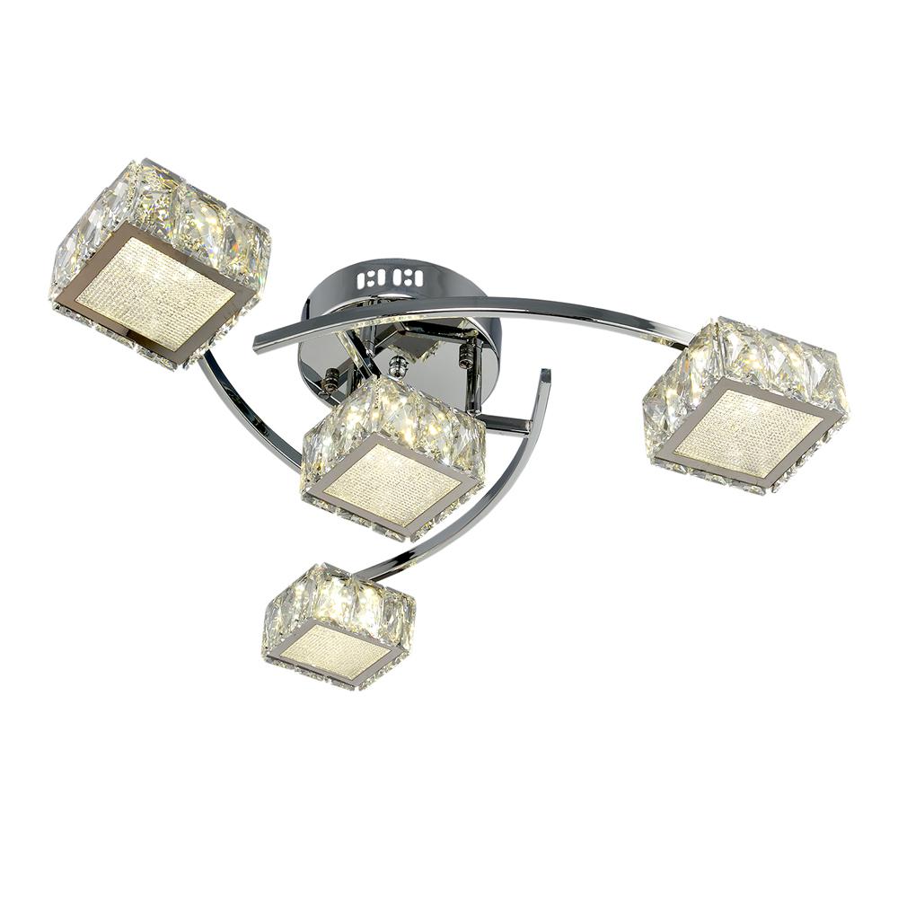 

Люстра МАКСИСВЕТ Геометрия 1-1696-4-cr y led